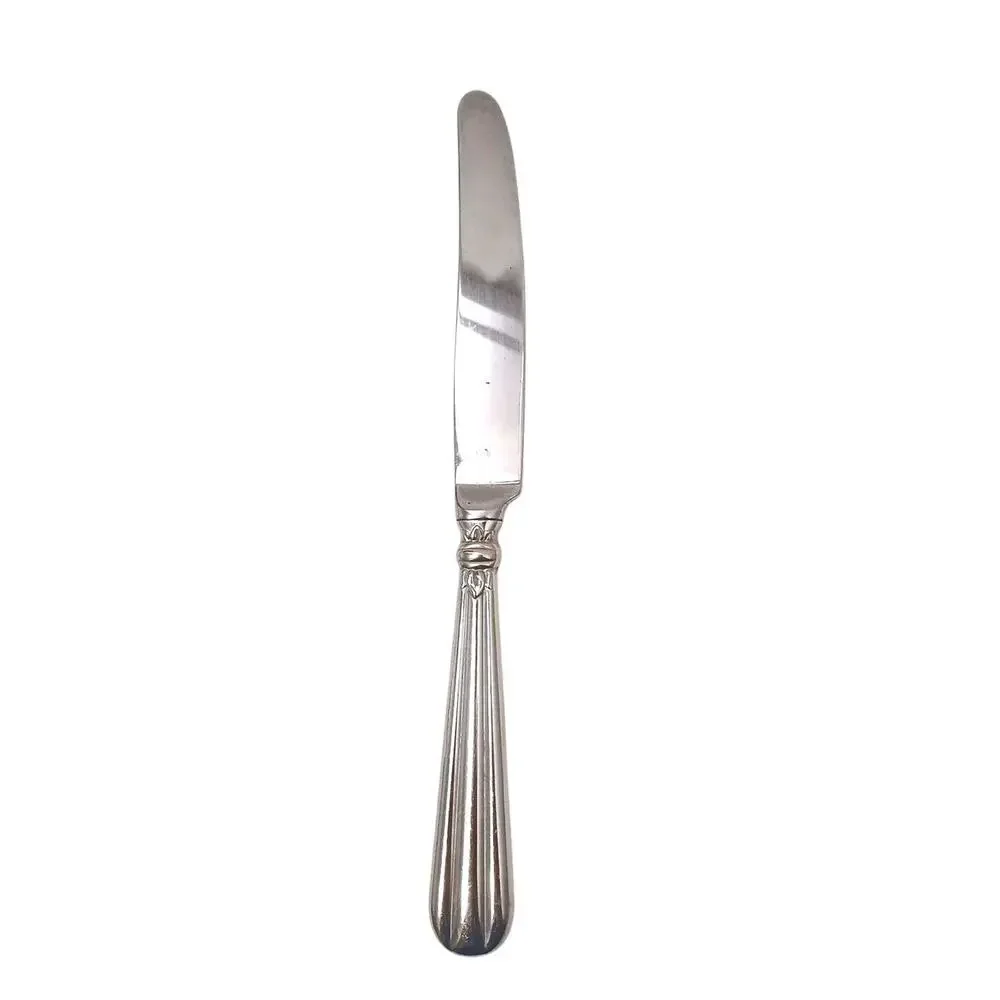 Vintage UNITY Style Dinner Knives Set of 4 Stainless Steel Intricate Scrolled‎
